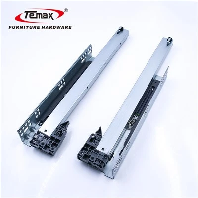 Temax Synchronous Under Mount Soft Close Cassetto scorrevole con maniglia